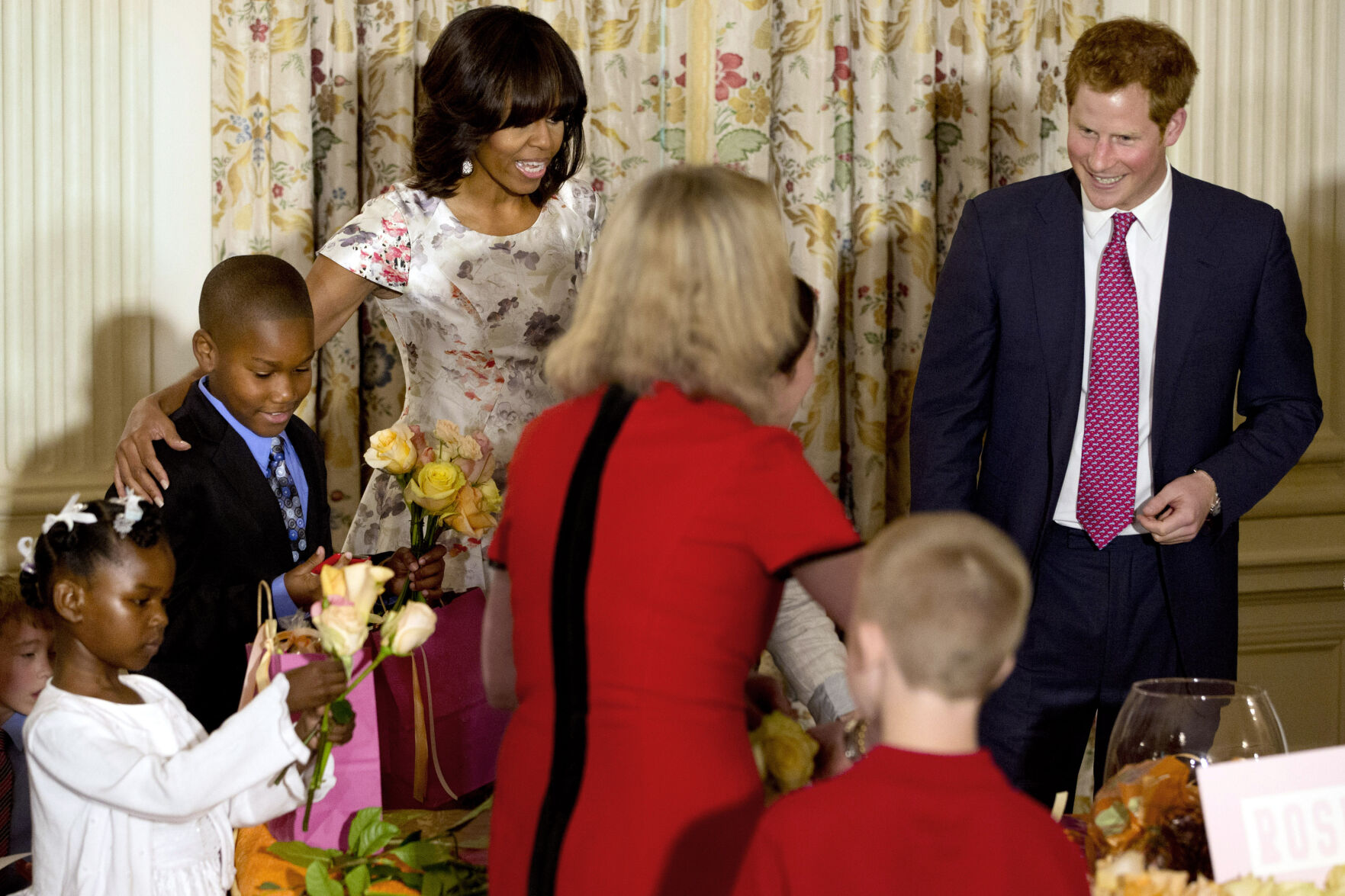 Michelle Obama, Prince Harry